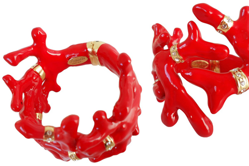 bracelet coral bracelet coral